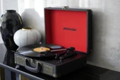 Fomixx Tr-102 Siyah Hoparlörlü Bluetoothlu Pikap Plak Çalar - 5