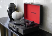 Fomixx Tr-102 Siyah Hoparlörlü Bluetoothlu Pikap Plak Çalar - 3