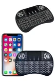Mini Klavye Gaming Pc Playstation Ledli Mouse Rgb Mouse Bluetooth Usb - 5