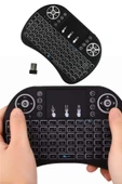 Mini Klavye Gaming Pc Playstation Ledli Mouse Rgb Mouse Bluetooth Usb - 2