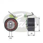 EKSANTRIK GERGI RULMANI P206 207 307 (03 ) 1007 (05 ) C2 (06 ) C3 (03 ) C4 (04 ) 1.4 16V - GATES T43088 - 1