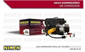 Unıversal Hava Kompresoru Metal Cift Silindir 12v - Niken 025 001 06 01 - 1