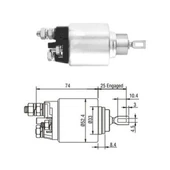 MARS OTOMATIGI 12V (KALIN CIVATALI) FIAT DUCATO JUMPER BOXER 2.8 JTD 01>06 2,3 3,0 MJET 06> FORD TRA - BOSCH 1986SE1684 - 1