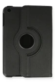 Akman iPad Mini 1 Kılıf 360 Tablet Deri Kılıf - Siyah - ACL6202944-5595 thumbnail 2