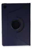 Akman Samsung Galaxy X200 Tab A8 10.5 Kılıf 360 Tablet Deri Kılıf - Lacivert - ACL6204933-6774 thumbnail 2