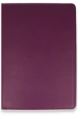 Akman iPad 9.7 (2018) Kılıf 360 Tablet Deri Kılıf - Mürdüm - ACL6209441-8202 thumbnail 3