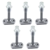 Gri 25 ADET Silikon Kapı Pencere Arkası Vidalı Duvar Boya Koruyucu Tampon Mobilya Stoperi Durdurucu thumbnail 4