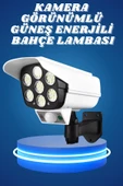 Bahçe Aydınlatması Hareket Sensörlü Led Aydınlatma Kamera Görünümlü - 1