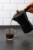 Bambum Garen - Moka Pot 6 Fincan Siyah thumbnail 1