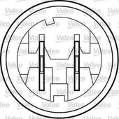 CAM MEKANIZMASI ARKA SAG MEGANE 1,4 / 1,6 / 1,9 / 2,0 - VALEO 850351 - 1