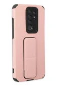 Akman Xiaomi Redmi Note 8 Pro Kılıf Mega Standlı Silikon - Pudra - ACL6202334-6943 - 2