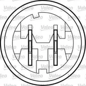 CAM MEKANIZMASI ELEKTRIKLI ON SOL MEGANE II 1,4 / 1,5 / 1,6 / 2,0 - VALEO 850798 - 1