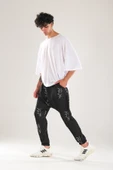 Chinese Desenli Harem Jogger - 2