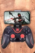 Android Uyumlu Gamepad X3 Game Stick Oyun Kolu Bluetooth Bağlantılı thumbnail 2
