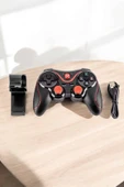 Android Uyumlu Gamepad X3 Game Stick Oyun Kolu Bluetooth Bağlantılı thumbnail 4