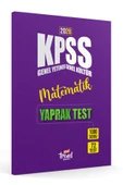 2026 Kpss Lisans Matematik Gygk Yaprak Test - 1