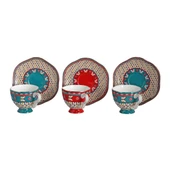 Lucky Art Liora Bone 6 lı Kahve Fıncanı Setı thumbnail 2