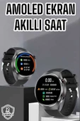 Akıllı Saat Bluetooth Bağlantılı Amoled Ekran Uyku ve Sağlık Takibi thumbnail 1