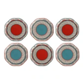 Lucky Art Liora Bone 19cm 6 lı Tabak Seti thumbnail 1