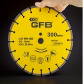 300 mm Lazer Kaynaklı Beton Kesme Testeresi Diski Beton Asfalt Tuğla Parke Fayans Elmas Kesim Disk thumbnail 3