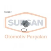 DEVIRDAIM SU POMPASI P206 P207 P307 C2 C3 C4 ET3J4 (1,6 16V) 18DIS - SUPSAN PW0025-01 - 1