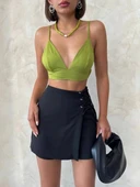 BİÇOMİ Kuş gözü şort etek s25819 thumbnail 5