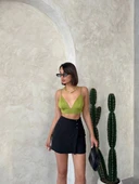 BİÇOMİ Kuş gözü şort etek s25819 thumbnail 6