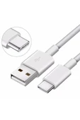 inteknoloji Techson C08-T 3A Amper Type-C Xiaomi Huawei Samsung Oppo Uyumlu Hızlı Şarj ve Data Kablo 1MT - 1