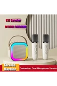 Choice Bluetooth K12 Karaoke Makinesi Taşınabilir 5.3 PA Hoparlör Sistemi 1-2 Kablosuz Mikrofonlu Ev F... thumbnail 2
