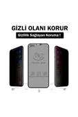 inteknoloji Iphone 13 Pro Max/ Uyumlu Privacy Seramik Tam Kaplayan Ekran Koruyucu thumbnail 3