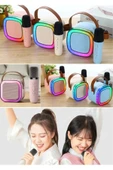 inteknoloji Bluetooth Karaoke Hoparlör Seti Mikrofonlu, RGB LED Işıklı, Yüksek Ses, TaşınabilirMüzik Bombası thumbnail 7