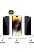 inteknoloji iPhone 15 Pro Max Hayalet Ekran Koruyucu Kırılmaz Cam - Ultra İnce thumbnail 5
