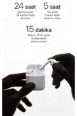 inteknoloji Ios Lightning Girişli Ios 7/8/x/11/12 Uyumlu Kablolu Kulaklık - 6
