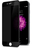 xonex Iphone 7 - Iphone 8 Uyumlu Hayalet Ekran Koruyucu Hayalet Cam Kırılmaz Cam Ekran Koruyucu Siyah thumbnail 1
