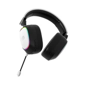 GameBooster WBH23W Nemesis Pro RGB 2.4Ghz+BT Kablosuz Oyuncu Kulaklığı Beyaz thumbnail 2