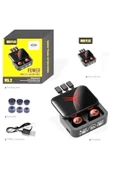 inteknoloji M88 Plus Earbuds Powerbank Kutulu Dijital Göstergeli Bluetooth Gaming Kulaklık - 3