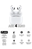 inteknoloji Air 4 ANC Bluetooth Kulaklık 2025 Seri Gürültü Engelleme ve Şeffaf Mod Aktif - 2