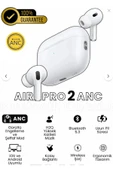 inteknoloji Ios Ve Android Uyumlu Bluetooth Kulaklık Anc Li Pro 2 Gürültü Engelleme&şeffaf Mod - 2
