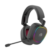 GameBooster WBH23B Nemesis Pro RGB 2.4Ghz+BT Kablosuz Oyuncu Kulaklığı Siyah thumbnail 1
