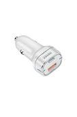 tonex TA-38W PD + USB-A Type-C to Type-C Kablolu Araç İçi Şarj Aleti Set - 3