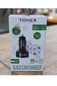 tonex Oto Çakmaklık 4A 53W 2x Pd + 2x Usb-A Araç Içi Şarj Adaptörü - 1