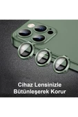 kalimera iPhone 13 Pro / 13 Pro Max  ile Uyumlu Premium Ultra Darbe Önleyici Safir Kamera Lens Koruyucu - 2