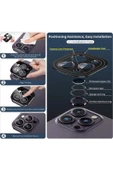 Solid Iphone 14 Pro/14 Pro Max Uyumlu Görüntü Kalitesini Bozmayan Safir Kamera Lens Koruyucu - 2