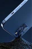 ucuzmi Iphone 13 Pro Max Uyumlu Kamera Lens Koruyucu Çelik Halka Hd 9d Kırılmaz Cam - 3