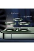 kalimera iPhone 13 Pro / 13 Pro Max  ile Uyumlu Premium Ultra Darbe Önleyici Safir Kamera Lens Koruyucu - 3