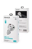 tonex 53w 2 PD 2 USB Girişli Hızlı Şarj Araç Başlığı - 3