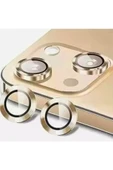 kalimera iPhone 14-14 Plus ile Uyumlu Premium Ultra Darbe Önleyici Safir Kamera Lens Koruyucu - 4