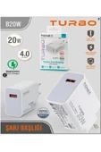 tonex 4A 20W Turbo ve Hızlı Şarj Adaptörü thumbnail 1