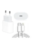 JOKERGSM Iphone Tüm Serilerle Uyumlu Hızlı Şarj Aleti Kablo Adaptör Set Iphone 11 / 12 / 13 / Pro / Pro Max - 3