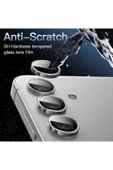 MustCase Samsung Galaxy A34 / A54 Uyumlu Parlak Silver Kamera Lens Koruyucu Cam Lens - 3